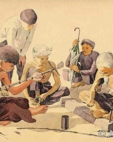 Đờn ca tài tử - Nam Kỳ - Tranh sơn dầu 1935